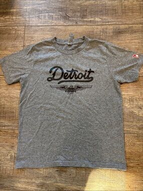 The Mitten State kids Detroit T-shirt, size M/8